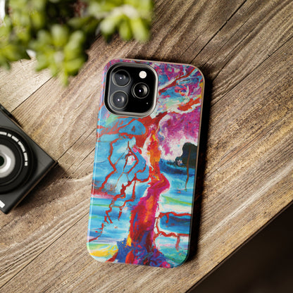 Tough Apple iPhone Cases Ft. Abstract Spirit Tree