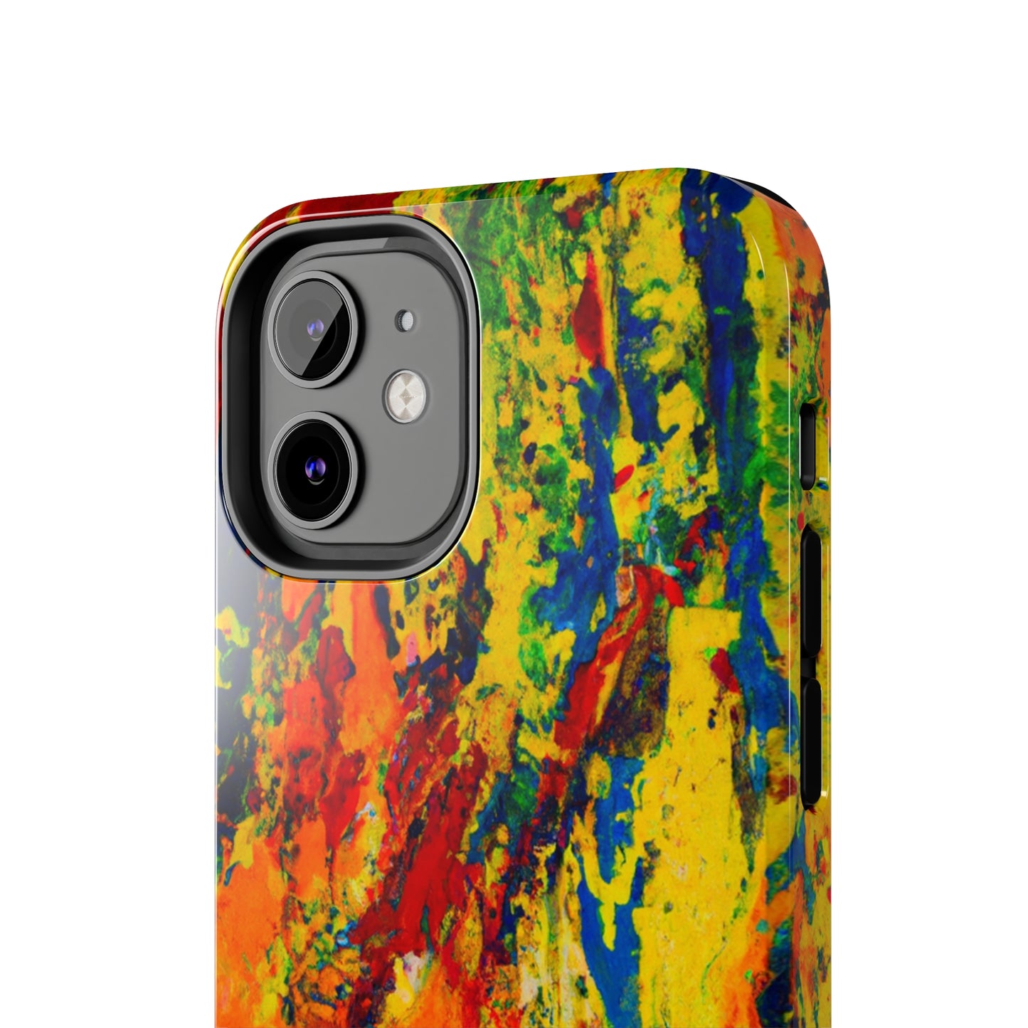 Tough Case-Mate iPhone Case Ft. Abstract Yellow Orange