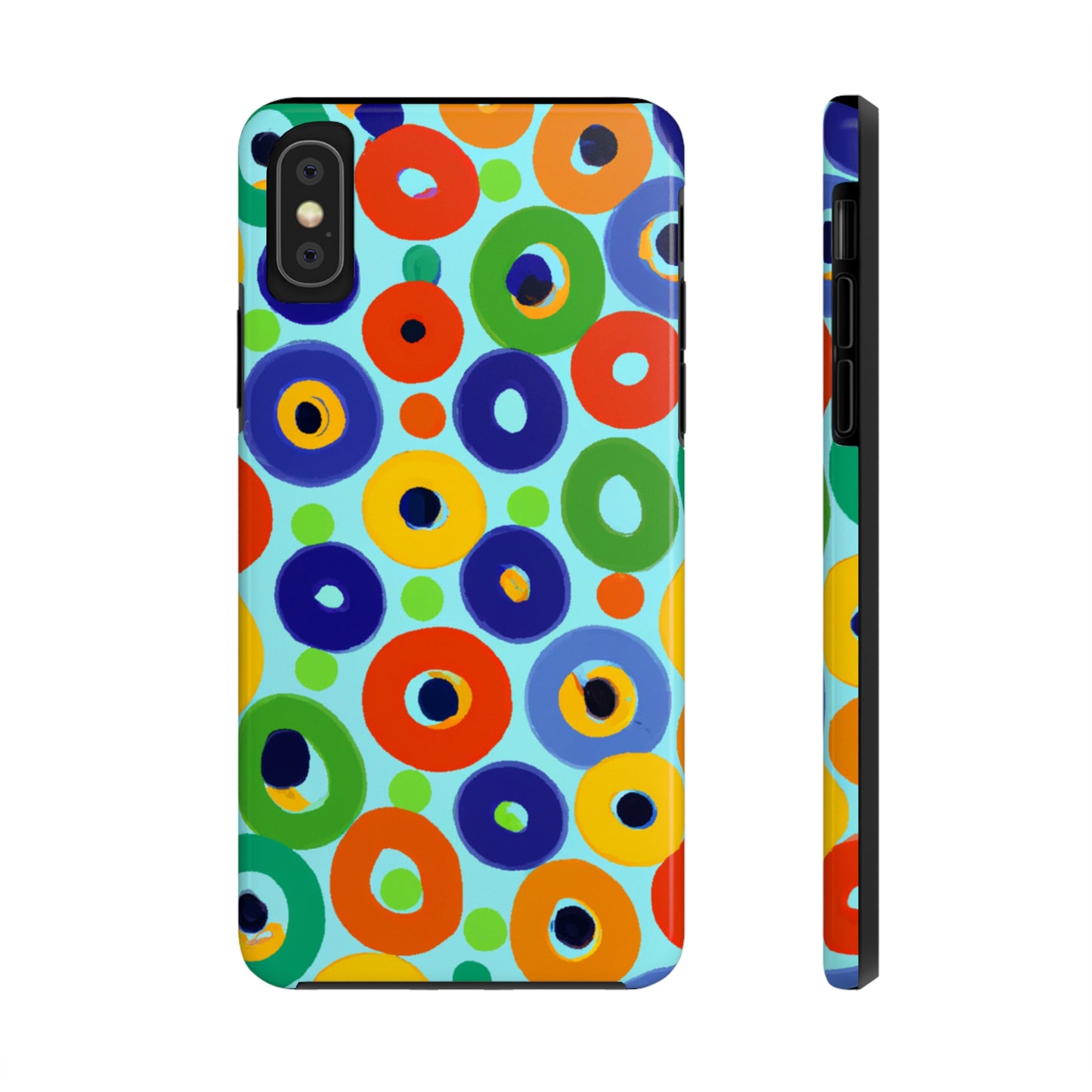 Tough Case-Mate iPhone Case Ft. Vivid Circles