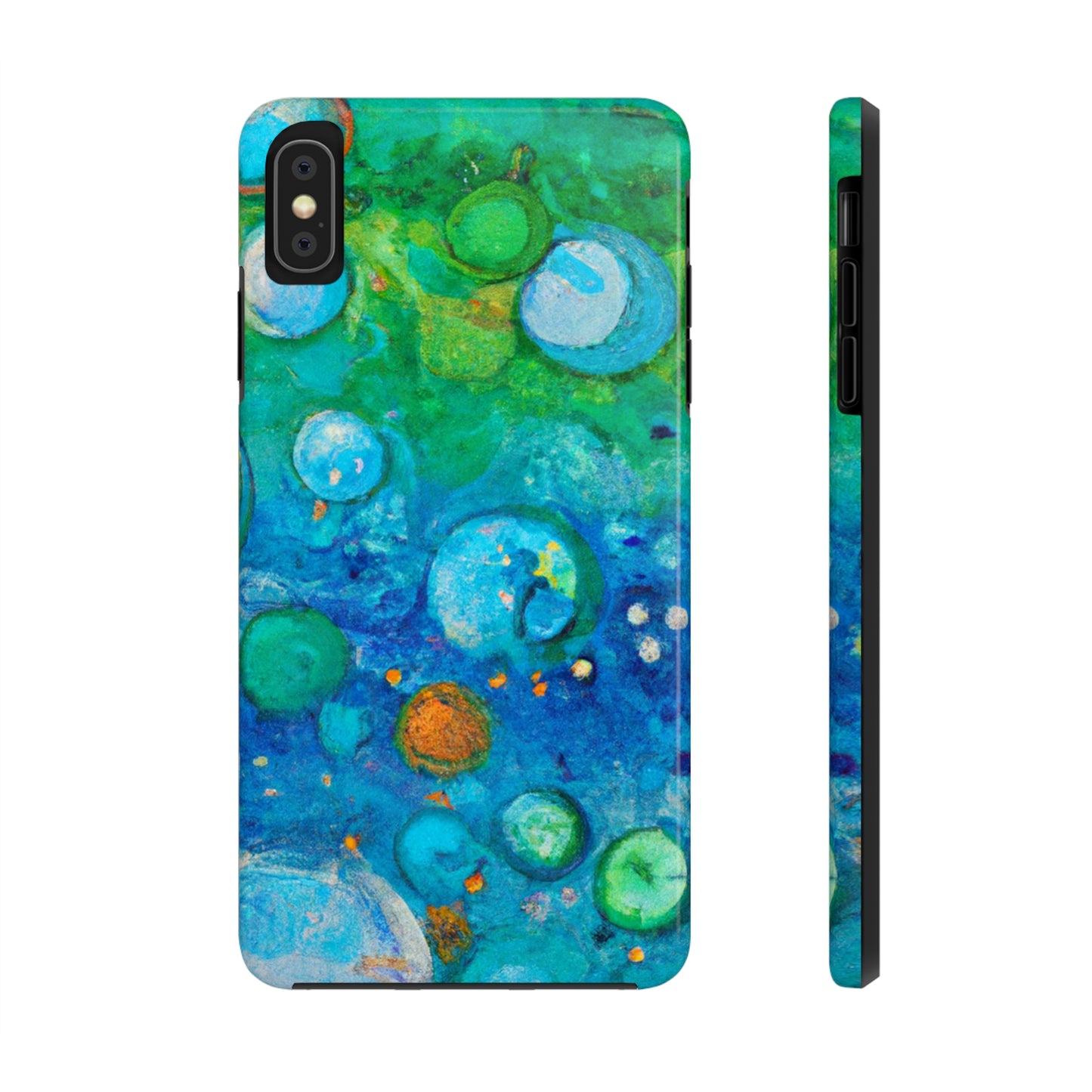 Tough Apple iPhone Cases Ft. Abstract Bubbles