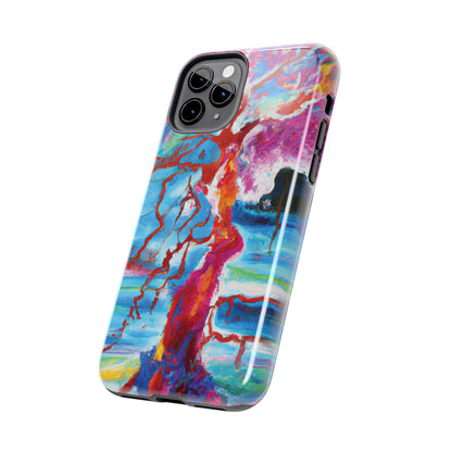 Tough Apple iPhone Cases Ft. Abstract Spirit Tree