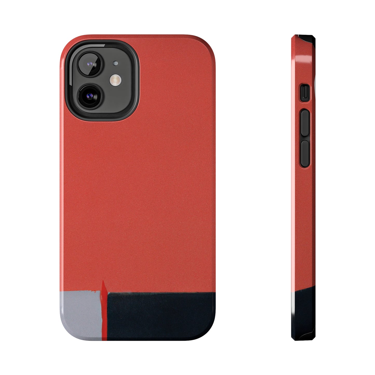 Strong Apple iPhone Case Ft. Minimal Orange