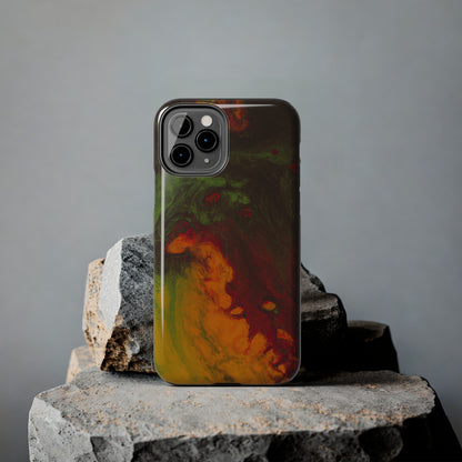 Tough Apple iPhone Case Ft. Abstract Gas Giant