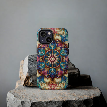 ToughDrop Apple iPhone Case Ft. Stained Glass Fractal