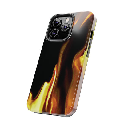 Tough Apple iPhone Cases Ft. Abstract Flames