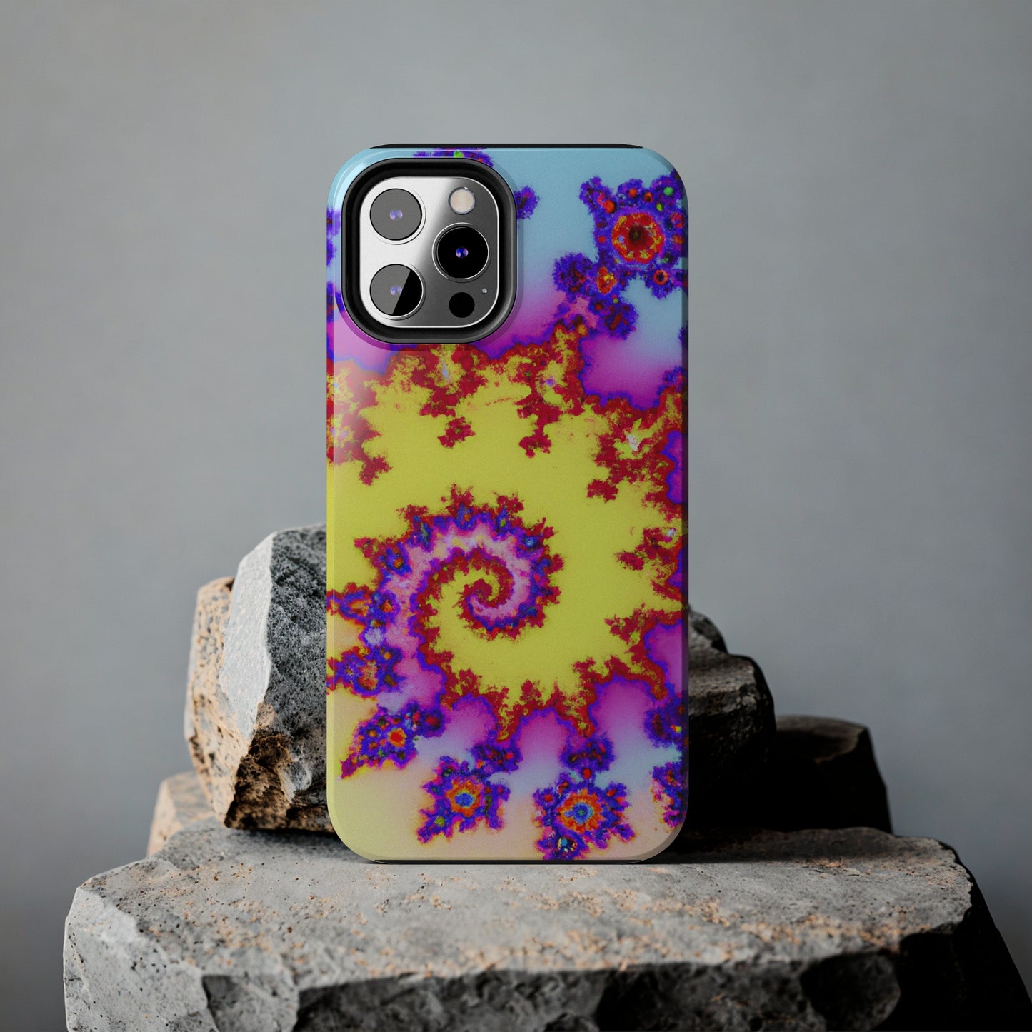 Tough Case-Mate iPhone Case Ft. Tie Dye Fractal