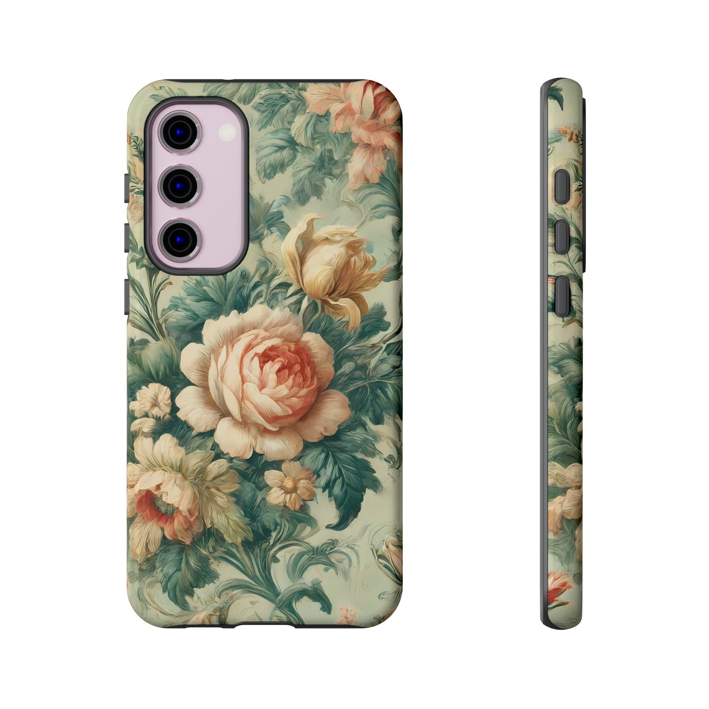 Tough Phone Case Ft. Cottagecore Rose