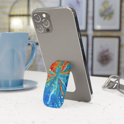 Reusable Click-On Phone Grip Ft. Ocean Roots
