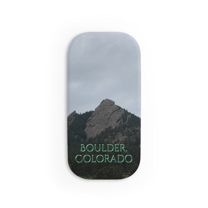 Reusable Click-On Phone Grip Ft. Flatiron Boulder Colorado