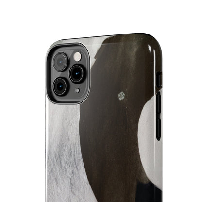 Strong Apple iPhone Case Ft. Abstract Half Circle