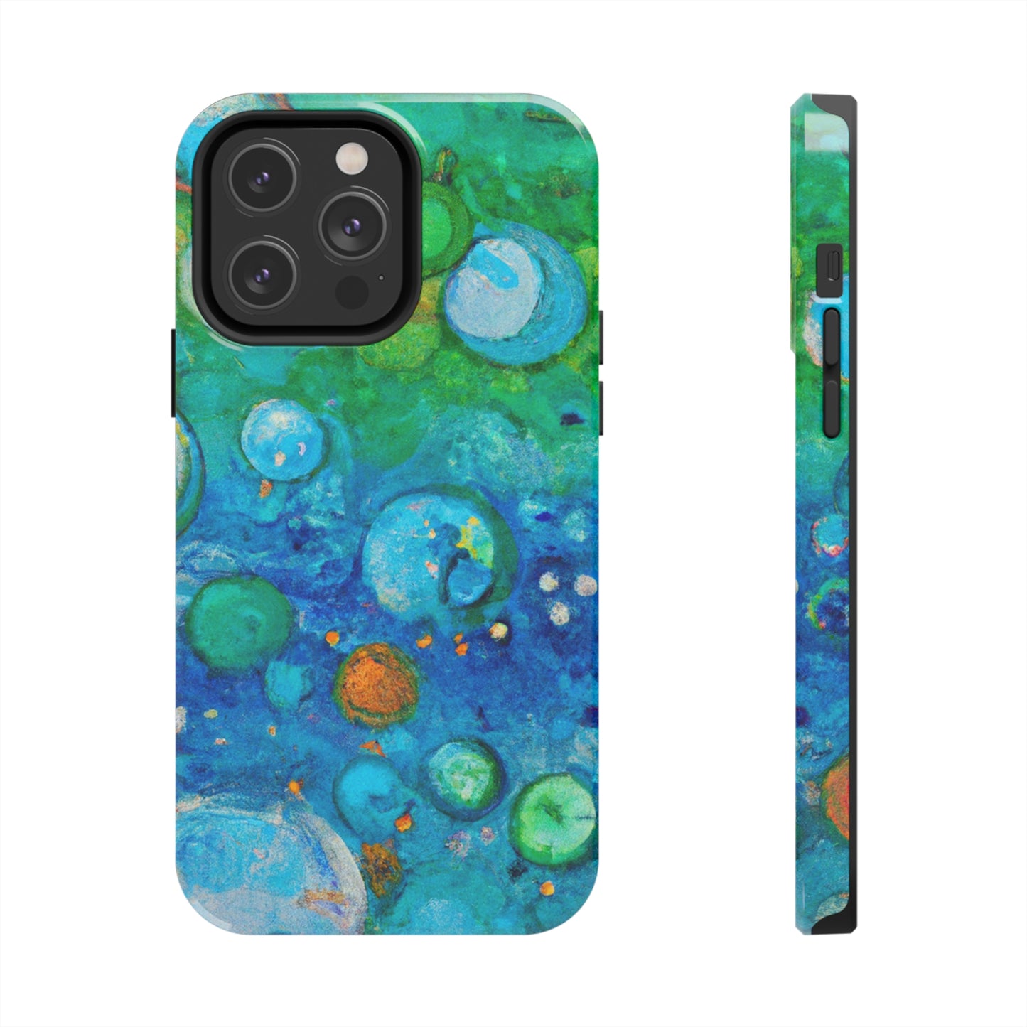 Tough Apple iPhone Cases Ft. Abstract Bubbles