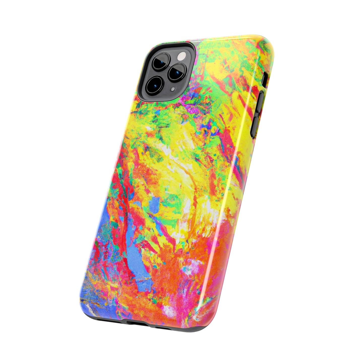 Tough Apple iPhone Cases Ft. Abstract Sherbet