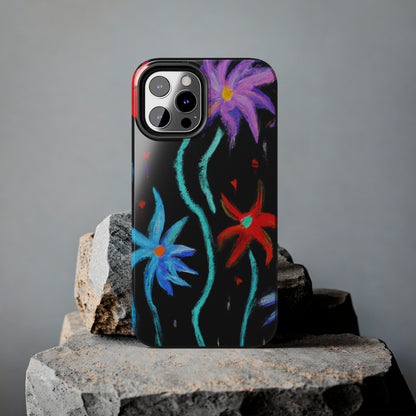 Tough Case-Mate iPhone Case Ft. Abstract Flowers