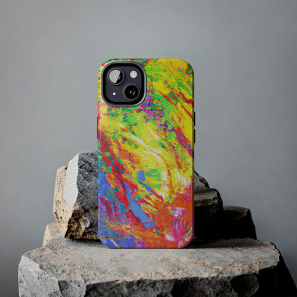 Tough Apple iPhone Cases Ft. Abstract Sherbet