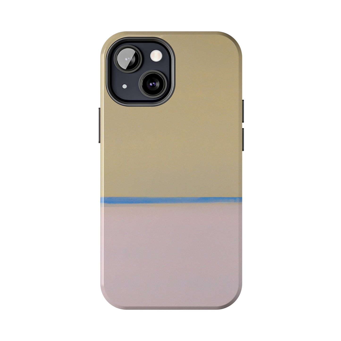 Strong Apple iPhone Case Ft. Minimal Thin Stripe