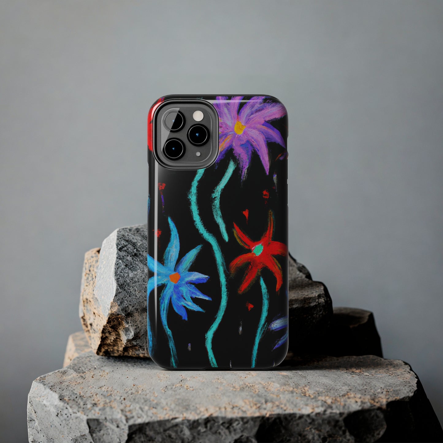 Tough Case-Mate iPhone Case Ft. Abstract Flowers