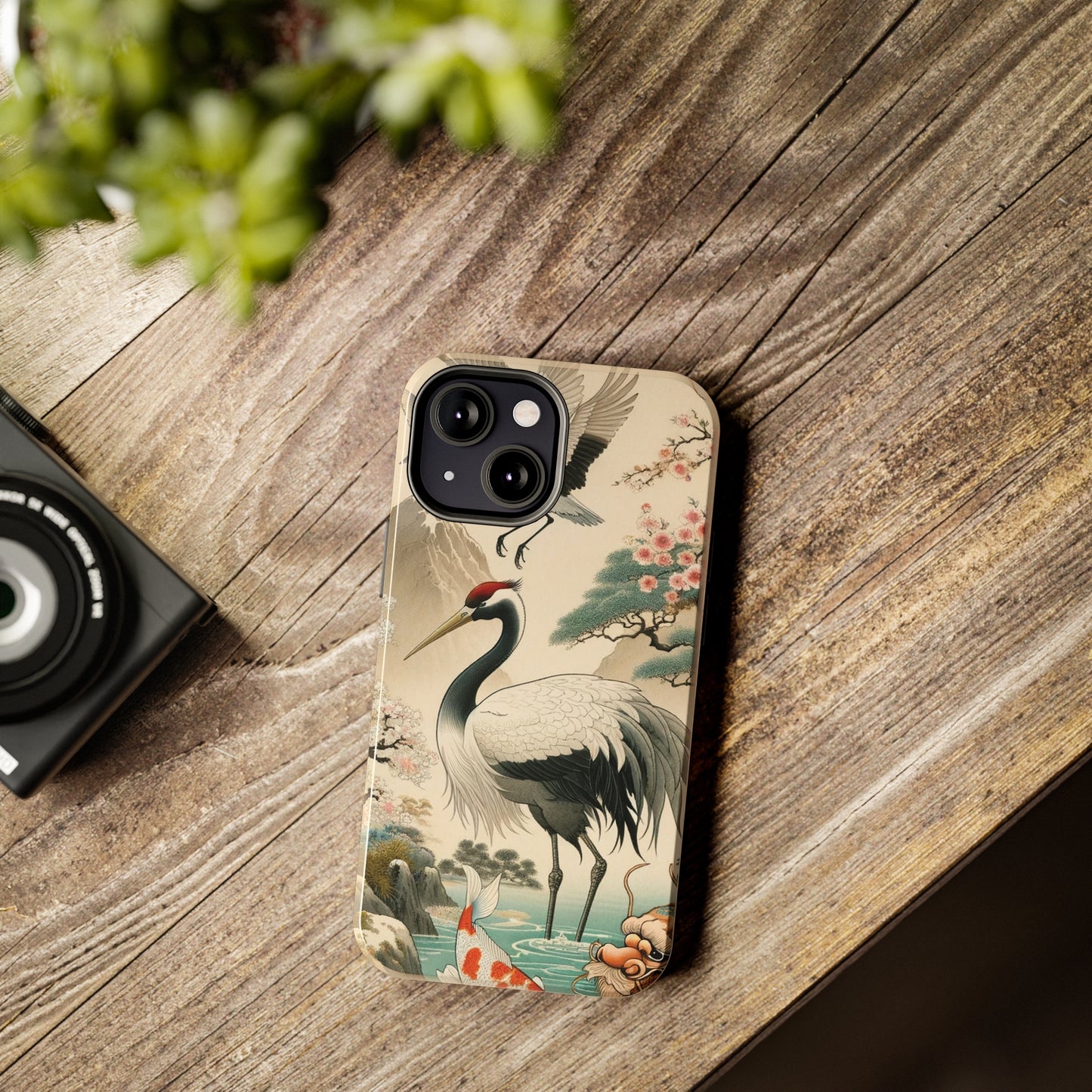 ToughDrop Apple iPhone Case Ft. Spirit Crane