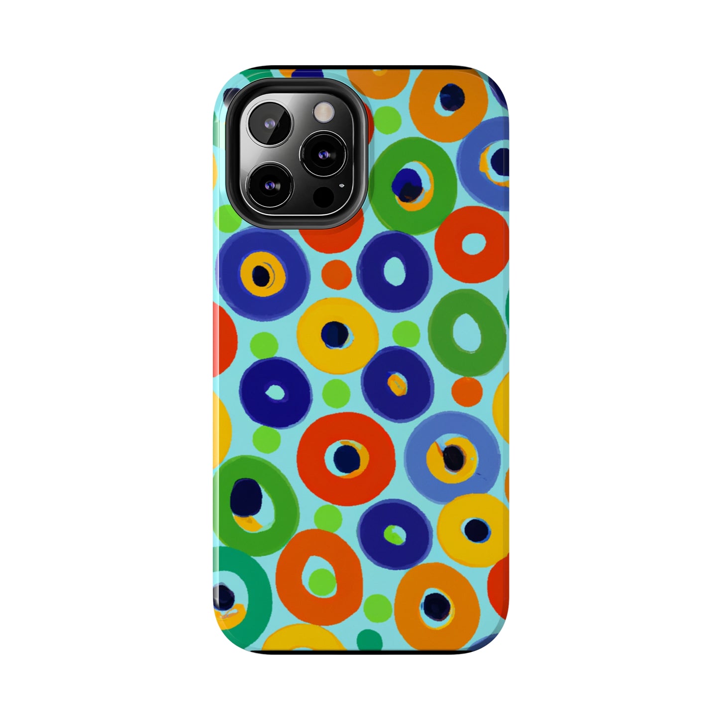 Tough Case-Mate iPhone Case Ft. Vivid Circles