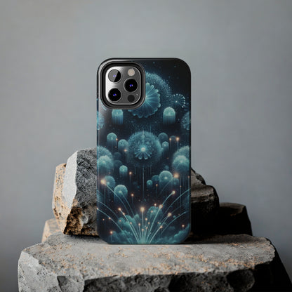 ToughDrop Apple iPhone Case Ft. Blue Dot New Year Fireworks