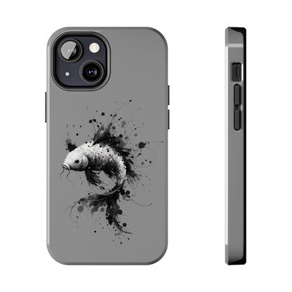 ToughDrop Apple iPhone Case Ft. Ink Blot Koi