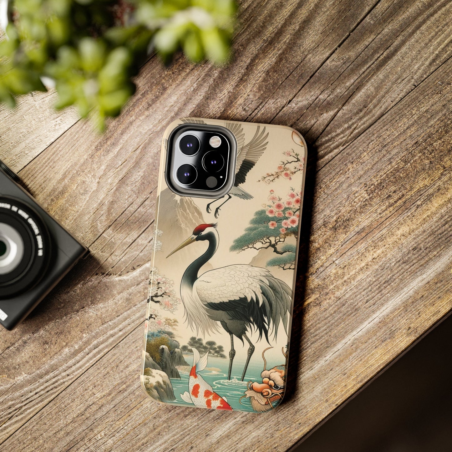 ToughDrop Apple iPhone Case Ft. Spirit Crane