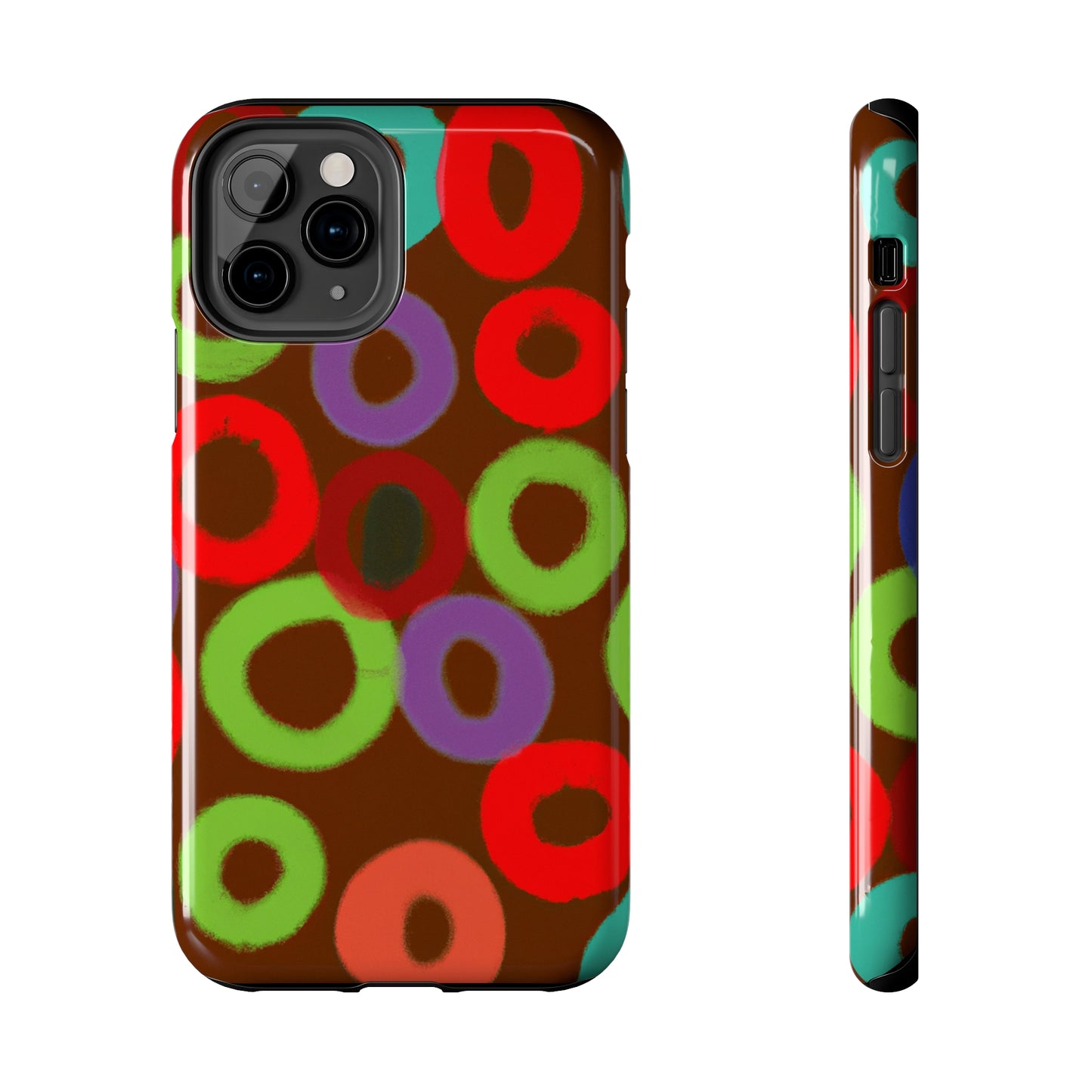 Tough Case-Mate iPhone Case Ft. Fruity Circles