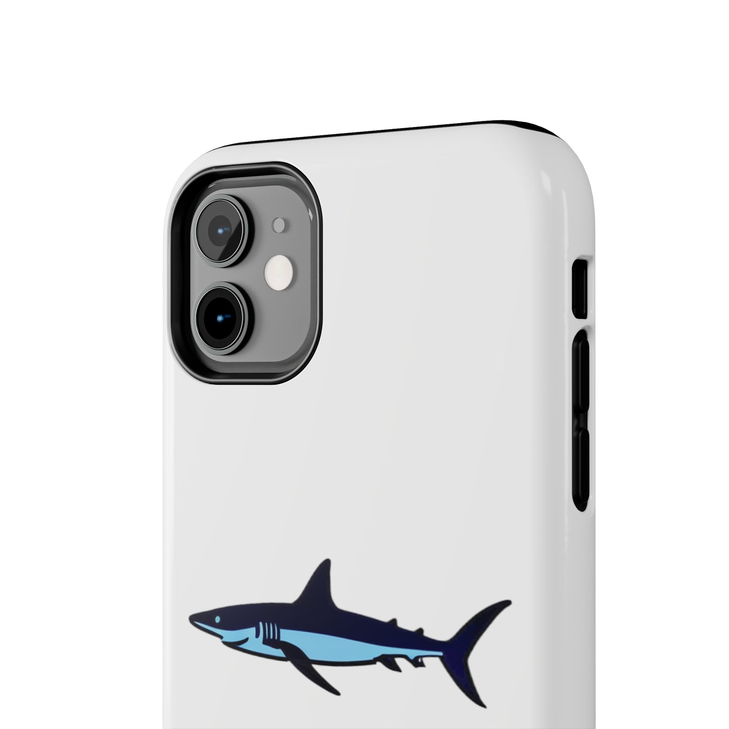 Strong Apple iPhone Case Ft. Simple Shark