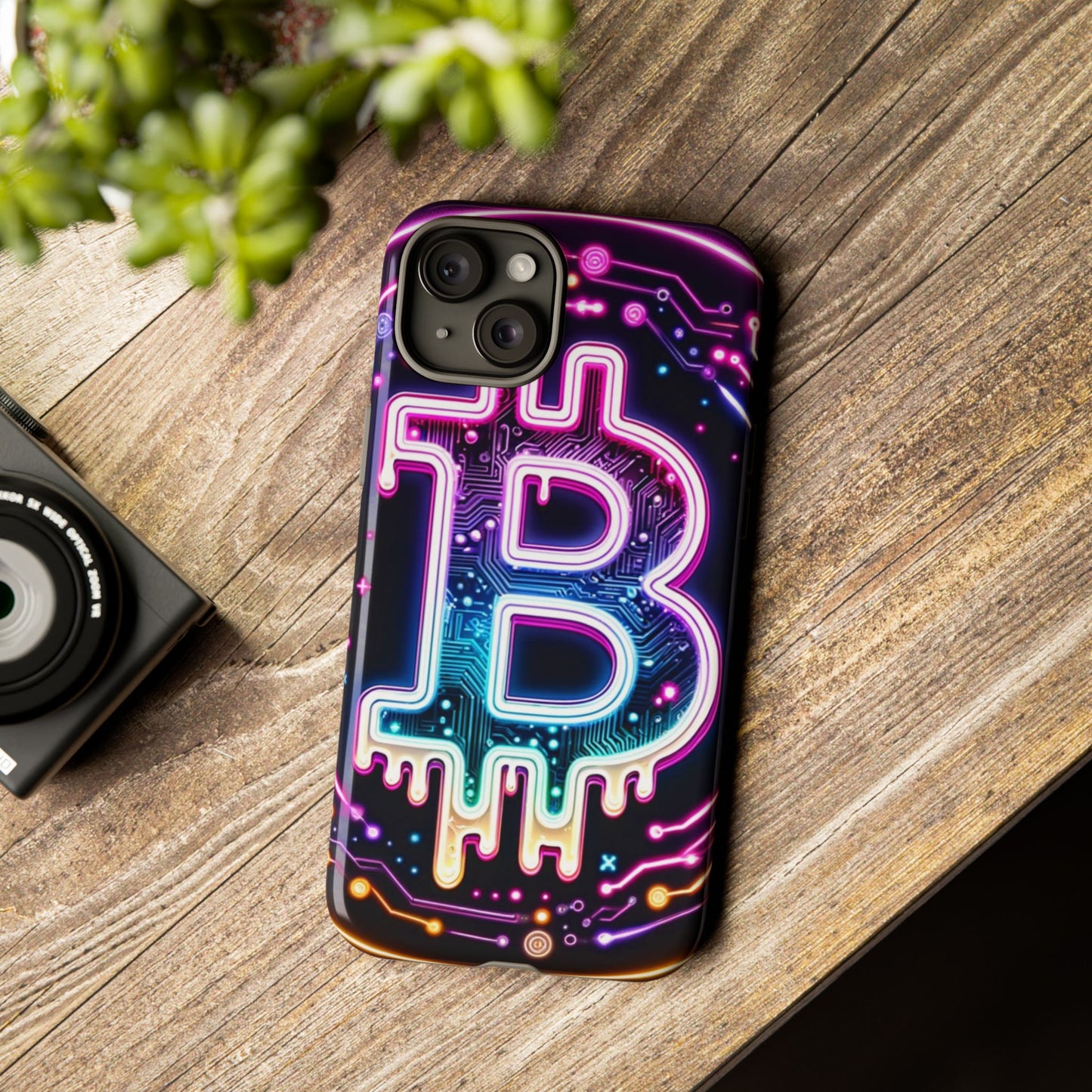 Tough Phone Case Ft. BTC Letter B Symbol