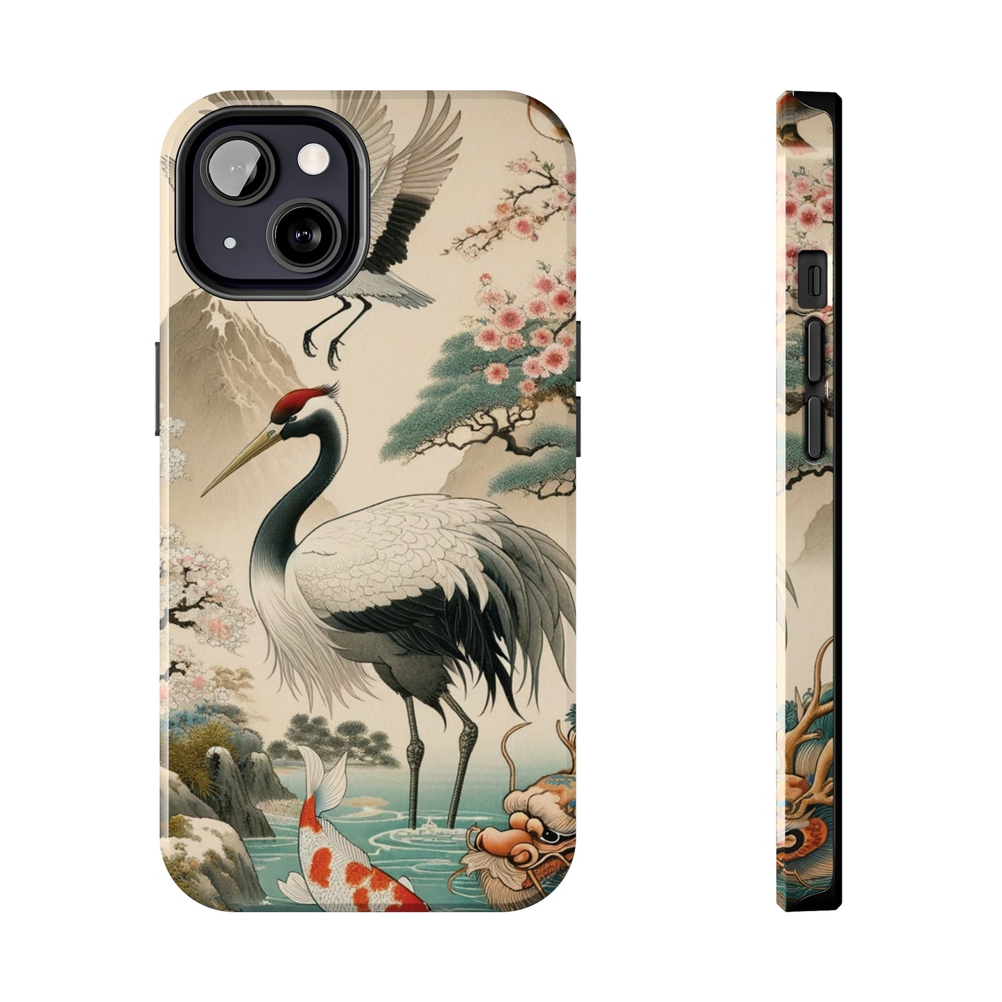 ToughDrop Apple iPhone Case Ft. Spirit Crane