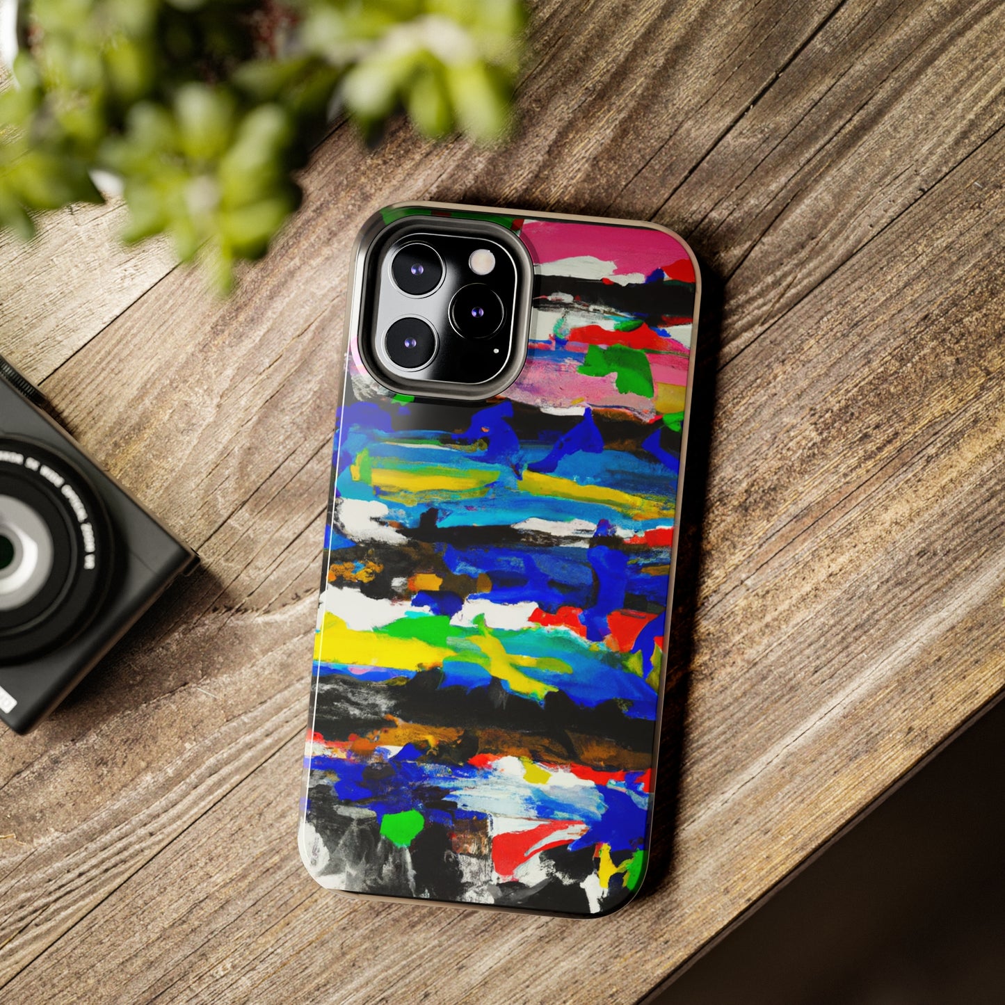 Tough Case-Mate iPhone Case Ft. Abstract Stripes