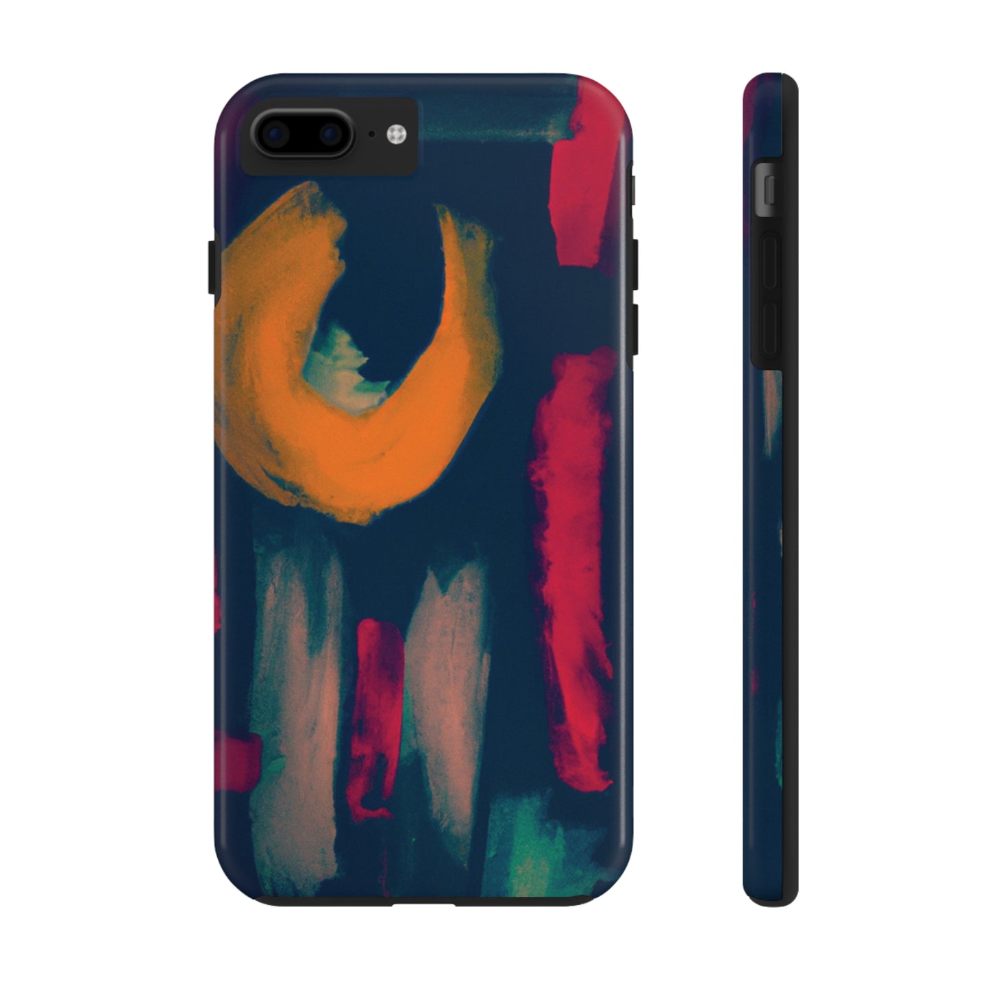 Strong Apple iPhone Case Ft. Abstract Moon