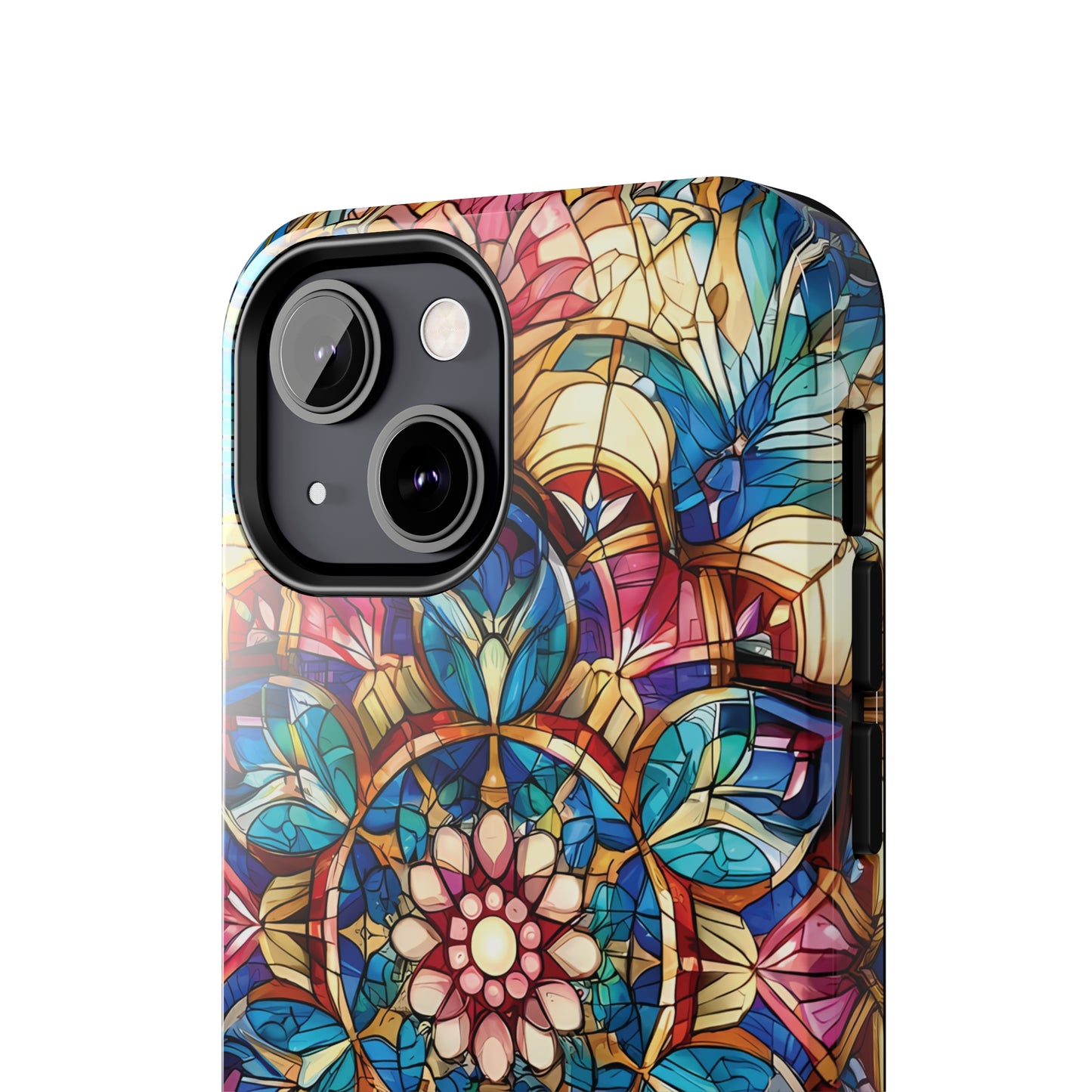 ToughDrop Apple iPhone Case Ft. Stained Glass Fractal