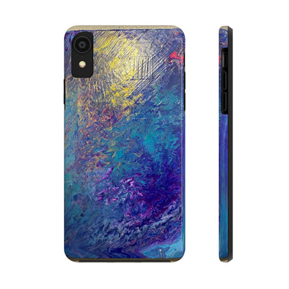 Tough Case-Mate iPhone Cases Ft. Abstract Blue Waterfall