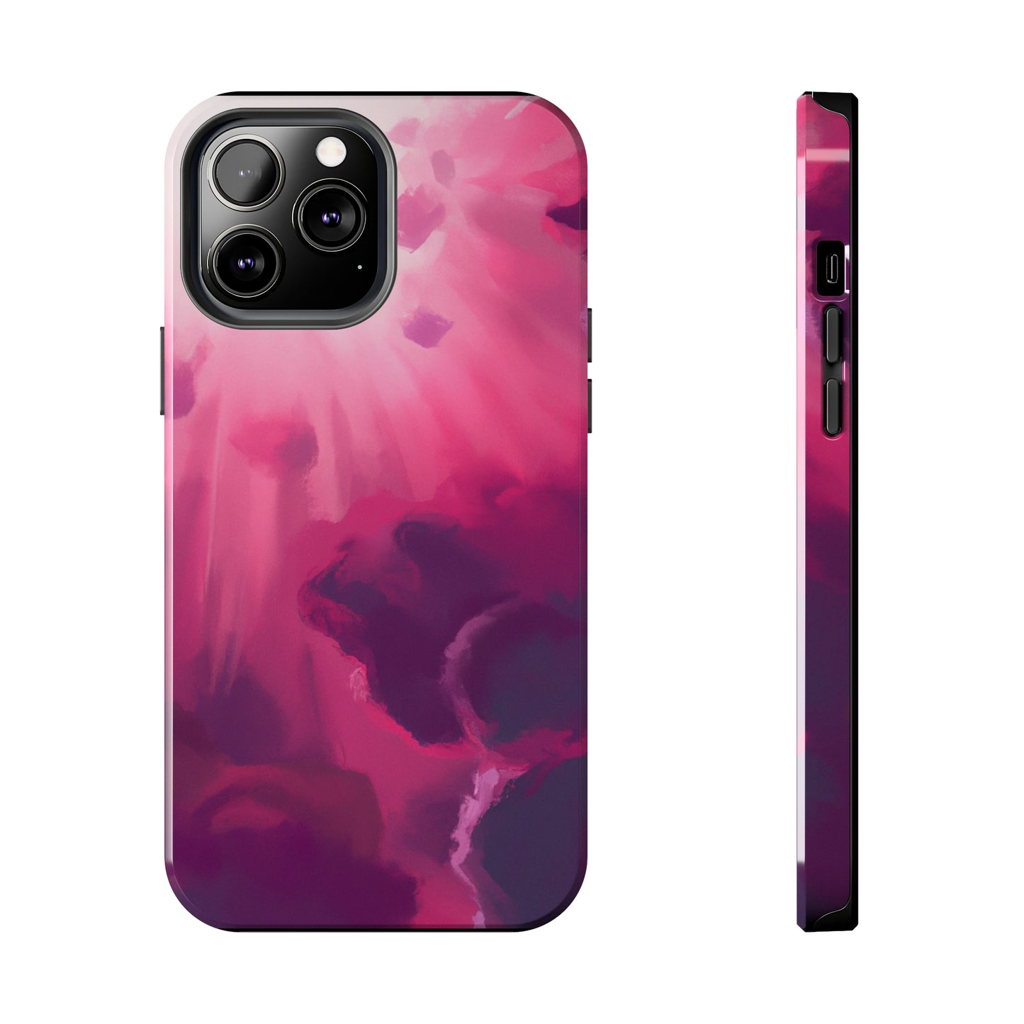 Tough Case-Mate iPhone Case Ft. Abstract Pink Sky