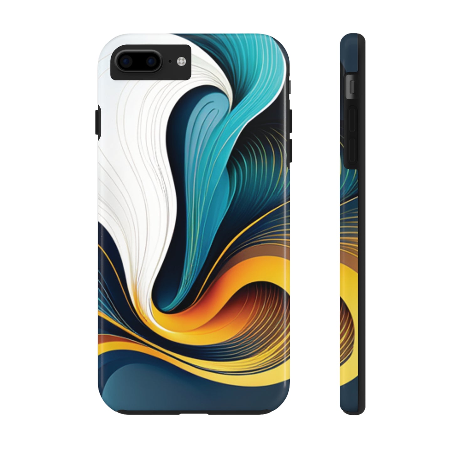 Strong Apple iPhone Cases Ft. Abstract Ocean Waves