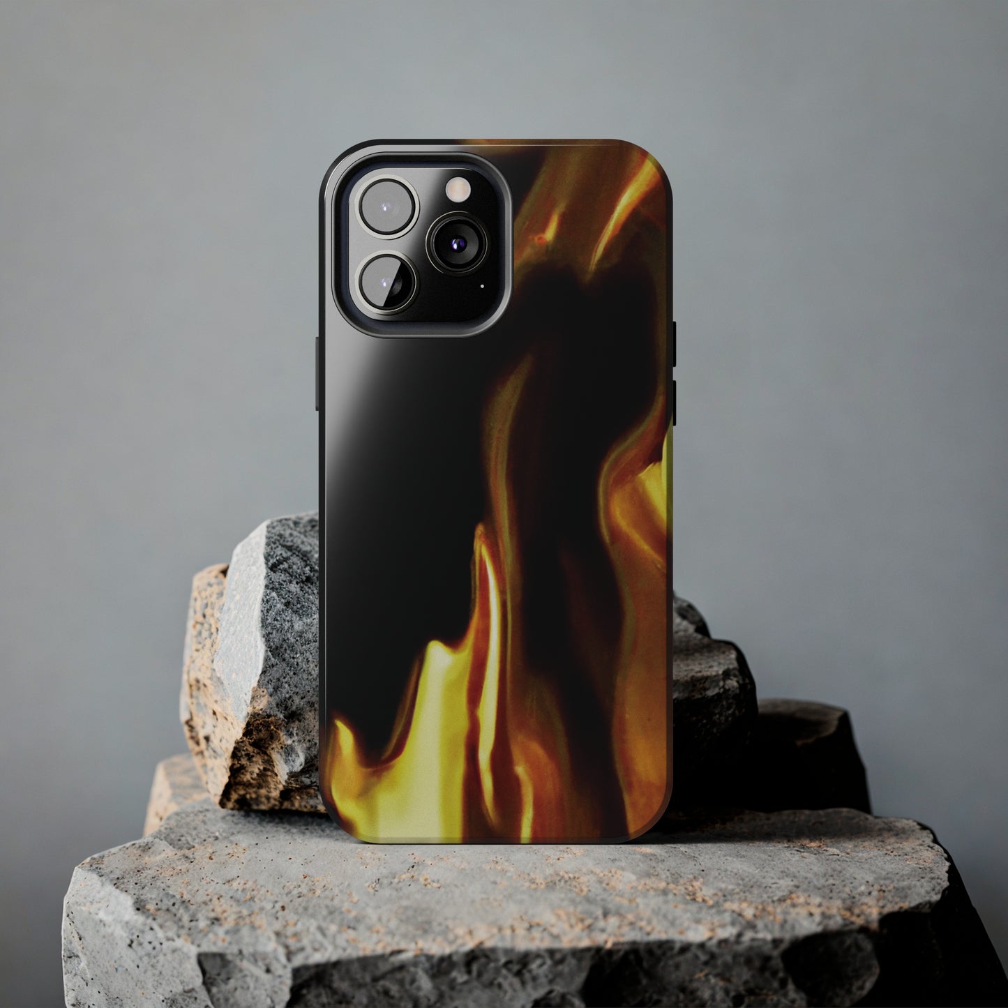 Tough Apple iPhone Cases Ft. Abstract Flames