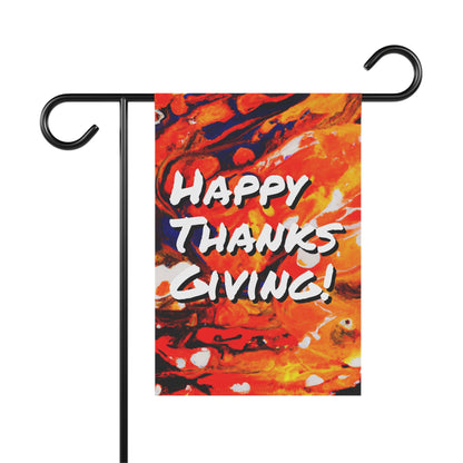 Fall Colors Happy Thanksgiving Garden Decoration Yard Banner
