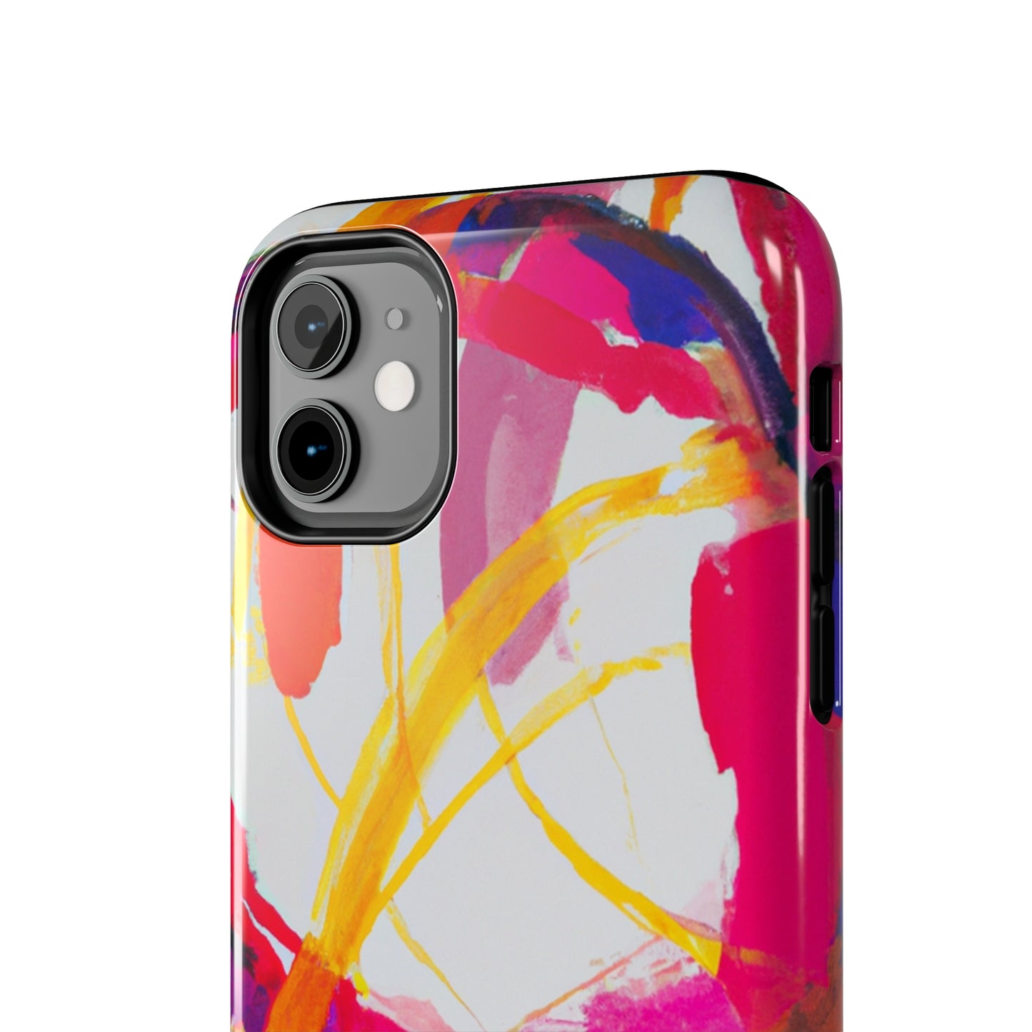 Tough Apple iPhone Cases Ft. Abstract Scarlet