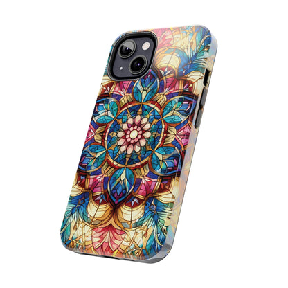 ToughDrop Apple iPhone Case Ft. Stained Glass Fractal