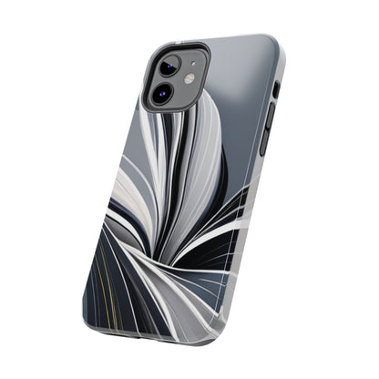 Strong Apple iPhone Cases Ft. Black and White Abstract Sail