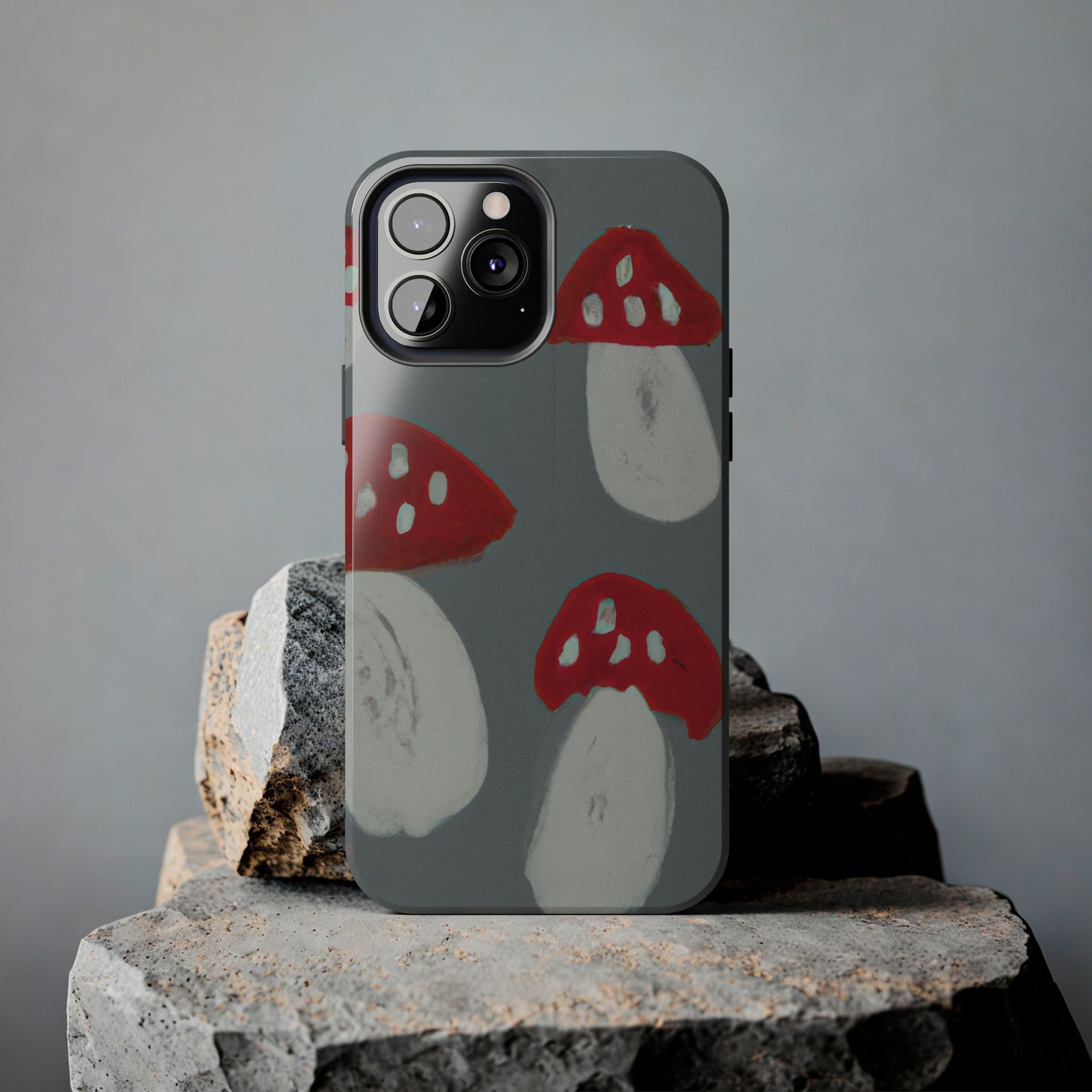 Tough Apple iPhone Cases Ft. Acrylic Mushrooms