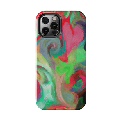 Tough Case-Mate iPhone Case Ft. Swirl Heart