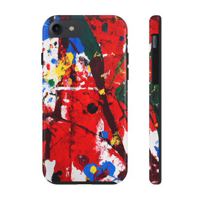 Tough Case-Mate iPhone Case Ft. Fractured Red