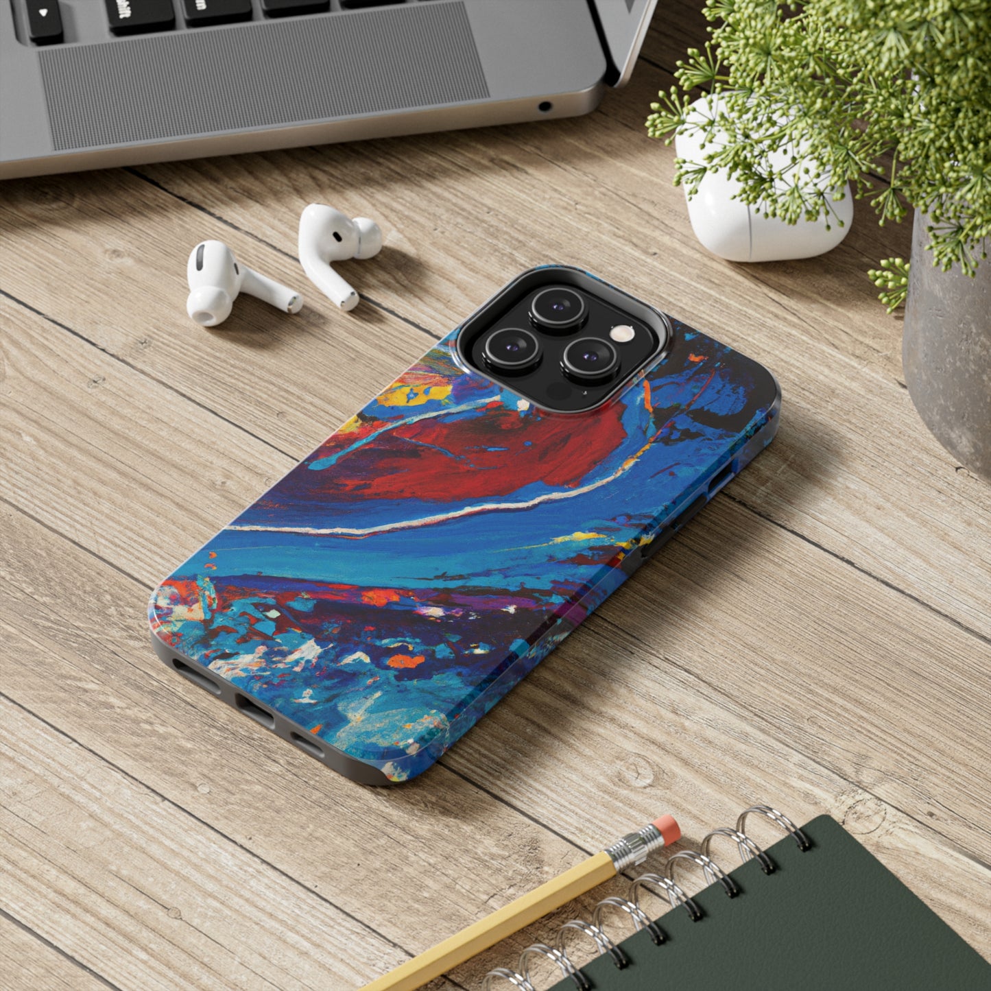 Tough Case-Mate iPhone Case Ft. Abstract Wave