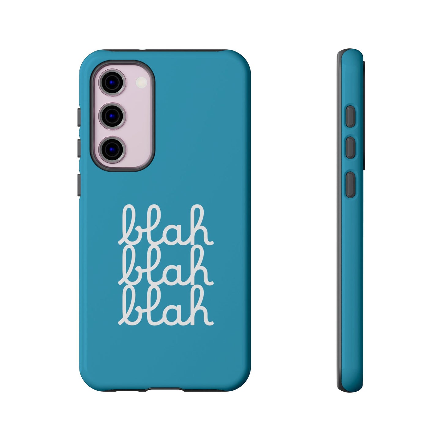 Tough Phone Case Ft. blahblahblah Turquoise