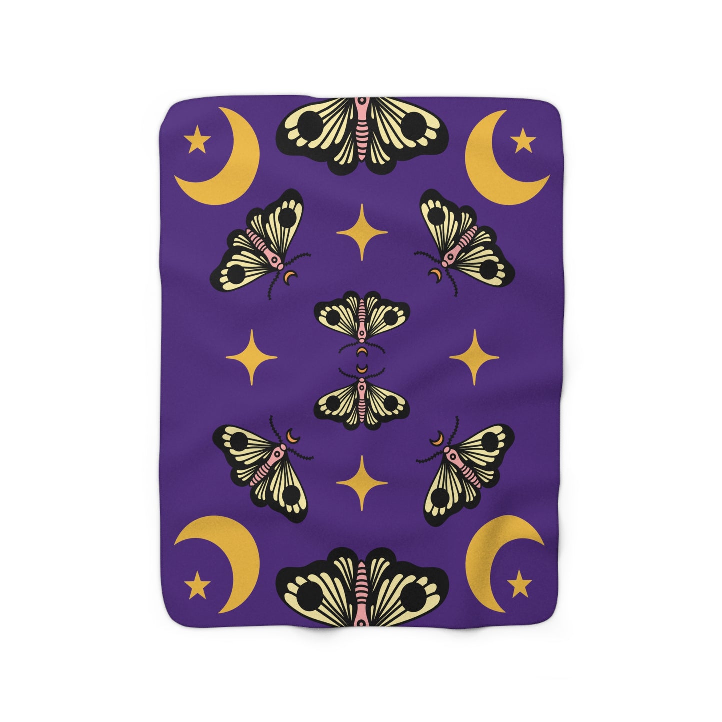 Sherpa Fleece Blanket Ft. Moth Dreams by @NeoSprinkles