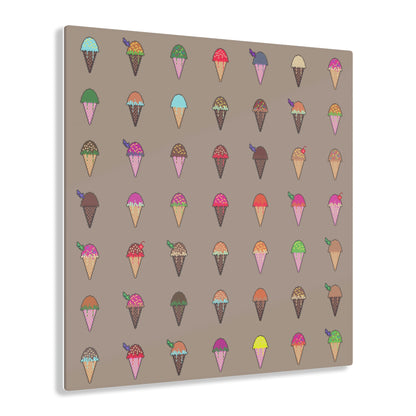 Pixel Cones NFT Acrylic Print