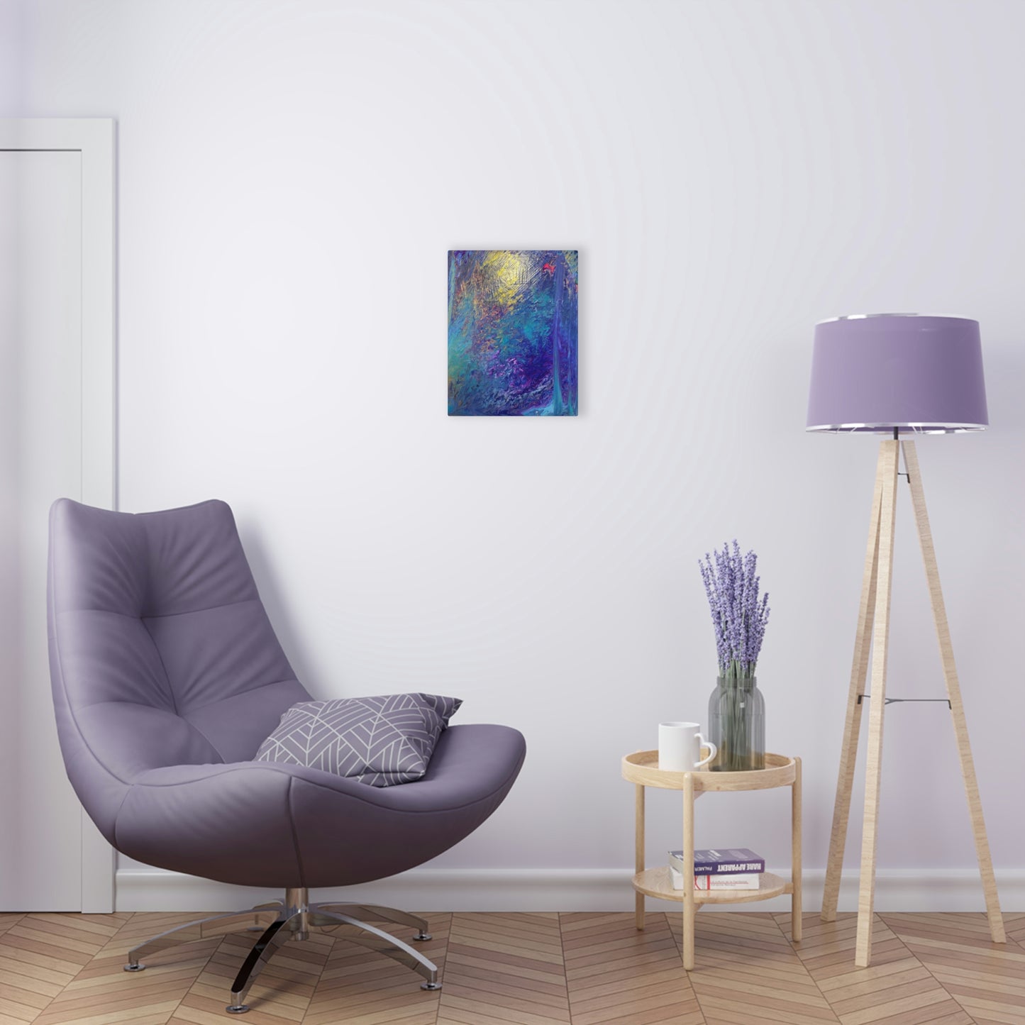 Wall Acrylic: Blue Waterfall