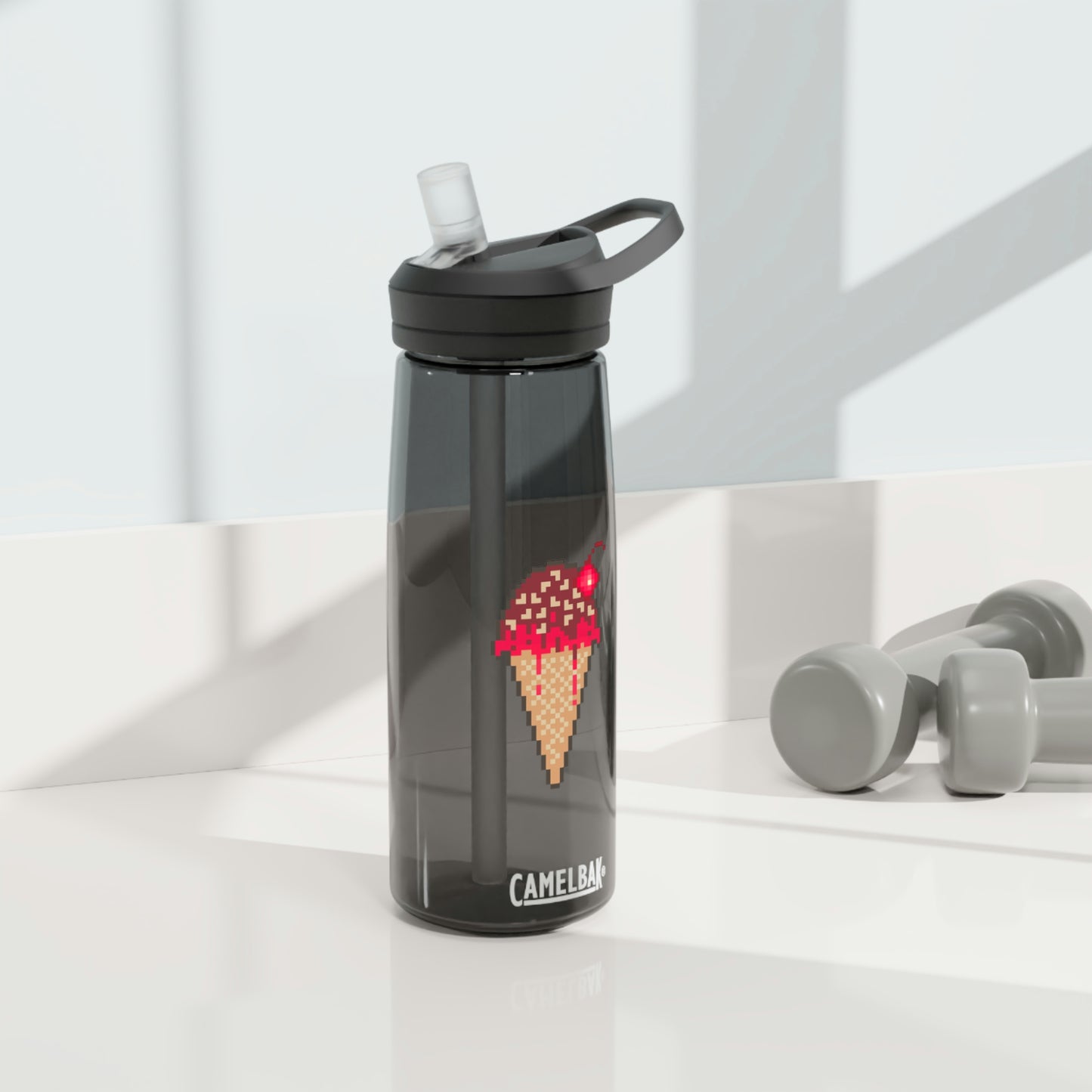 CamelBak Eddy®  25oz Grey Water Bottle Ft. Pixel Cone NFT